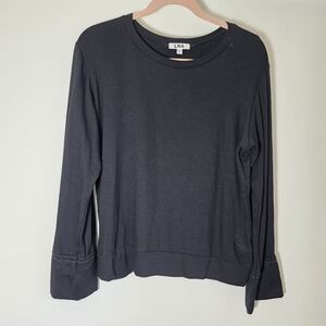 LNA Bell Black Sleeve Top XL